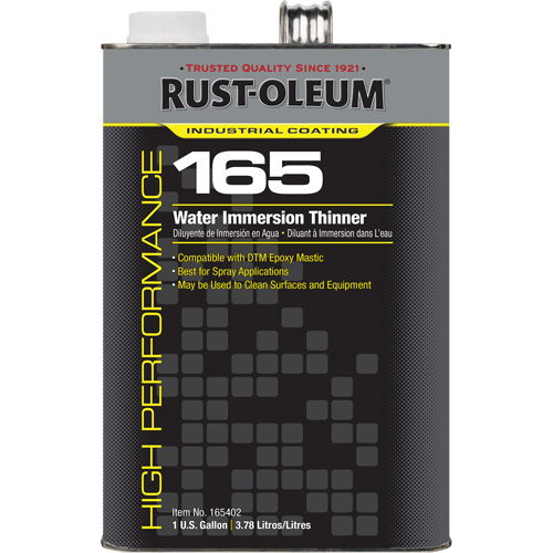 165 Water Immersion Thinner, Gallon, 1 gal. PB Rental Co. Ltd.