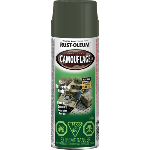 Peinture de camouflage Sp&eacute;cialit&eacute;, Canette a&eacute;rosol, Vert arm&eacute;e PB Rental Co. Ltd.