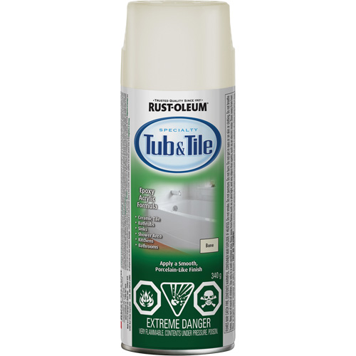 Peinture en a&eacute;rosol sp&eacute;cialis&eacute;e pour baignoires et carreaux, Canette a&eacute;rosol, Os PB Rental Co. Ltd.