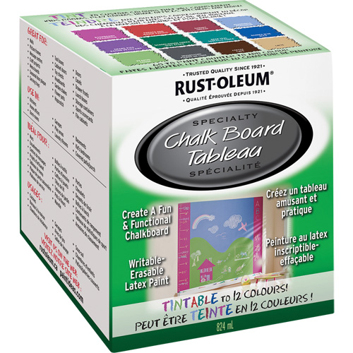 Peinture sp&eacute;cialis&eacute;e pour tableau noir, 824 ml, Trousse, Base &agrave; teinter PB Rental Co. Ltd.