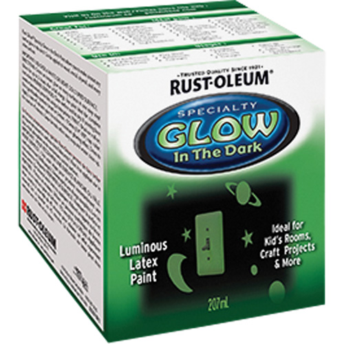 Specialty Glow-in-the-Dark Paint, 207 ml, Kit, Clear PB Rental Co. Ltd.