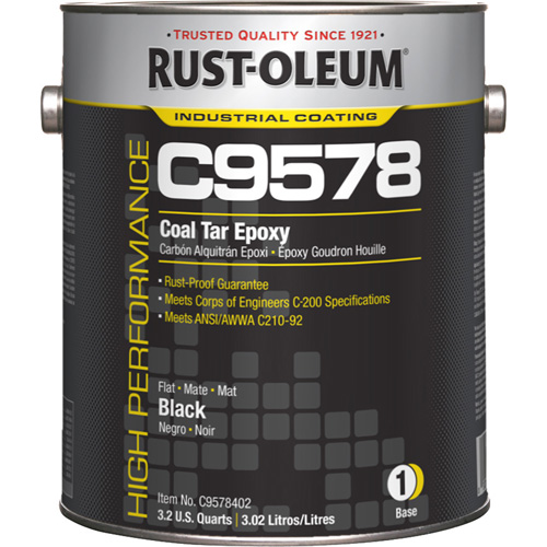 C9578 System Coal Tar High Solids Epoxy Base Component, Black, Gallon PB Rental Co. Ltd.