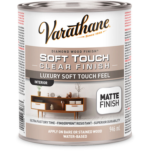 Varathane&reg; Diamond Wood Finish&reg; Coating, 946 ml, Clear, Matte PB Rental Co. Ltd.