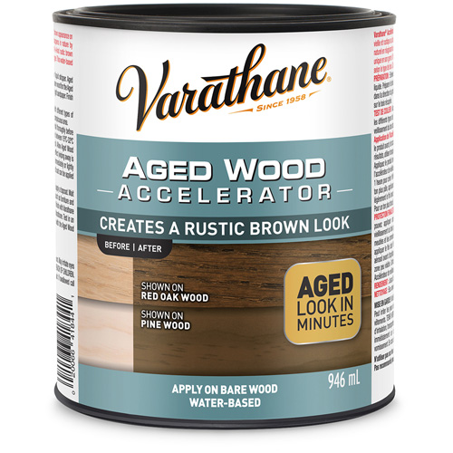 Varathane&reg; Aged Wood Accelerator, 946 ml, Rustic Brown PB Rental Co. Ltd.