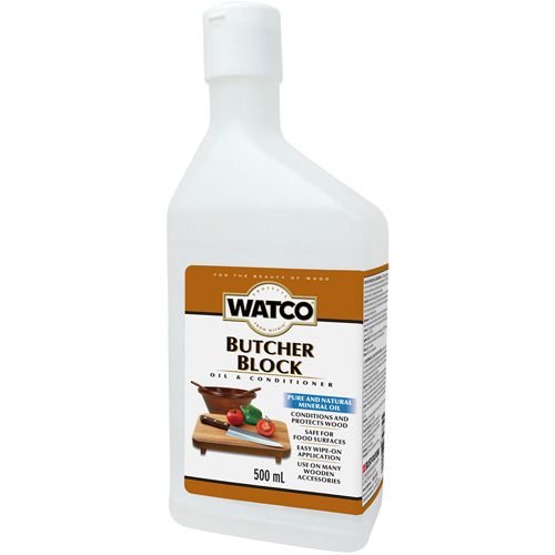 Watco&reg; Butcher Block Oil & Wood Conditioner, 473 ml, Clear, Transparent PB Rental Co. Ltd.
