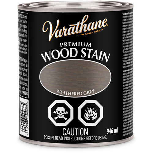 Varathane&reg; Premium Wood Stain, 946 ml, Weathered Grey PB Rental Co. Ltd.