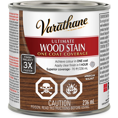 Teinture pour le bois ultime Varathane, 236 ml, Noyer am&eacute;ricain PB Rental Co. Ltd.