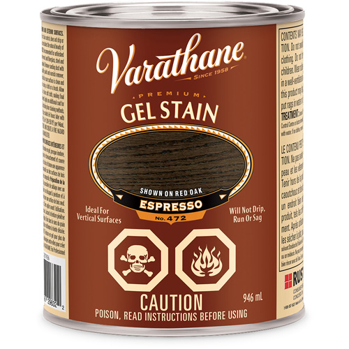 Teinture en gel de qualit&eacute; sup&eacute;rieure Varathane, 946 ml, Espresso PB Rental Co. Ltd.