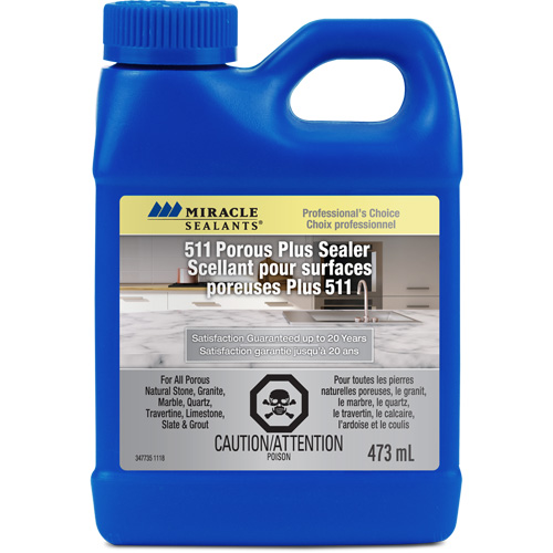 Scellant Porous Plus 511 Miracle Sealants, Cruche PB Rental Co. Ltd.