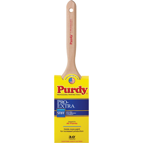 Pinceau Pro-Extra Elasco, Mat&eacute;riau m&eacute;lang&eacute;, Manche Bois, Largeur de 3" PB Rental Co. Ltd.