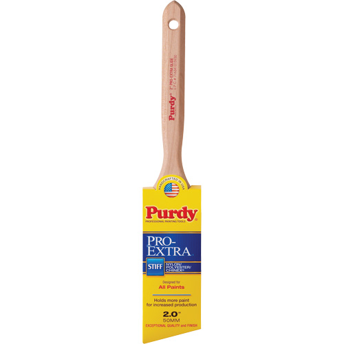Pro-Extra Glide Paint Brush, Blended Material, Wood Handle, 2" Width PB Rental Co. Ltd.