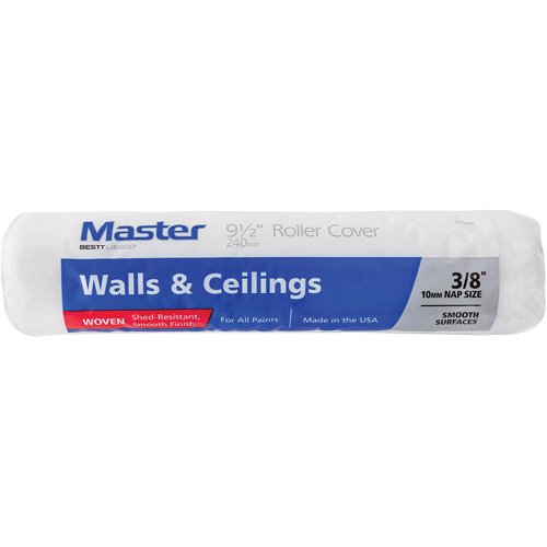 Master Woven Roller Cover, 10 mm (3/8") Nap, 240 mm (9-1/2") L PB Rental Co. Ltd.