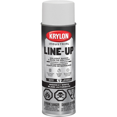 Professional Solvent-Based Marking Paint, White, 18 oz., Aerosol Can PB Rental Co. Ltd.