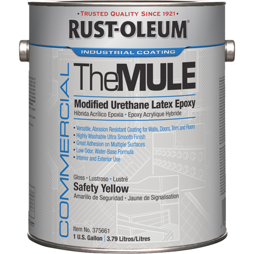 &eacute;poxy en latex d'ur&eacute;thane modifi&eacute;, Jaune s&eacute;curit&eacute; OSHA, Gallon PB Rental Co. Ltd.
