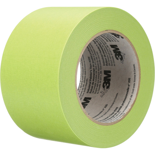 Industrial Painter's Tape 205, 72 mm (2-4/5") x 55 m (180'), Green PB Rental Co. Ltd.
