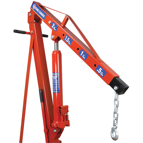 2-Ton Folding Shop Crane, 4000 lbs. (2 tons) Capacity PB Rental Co. Ltd.