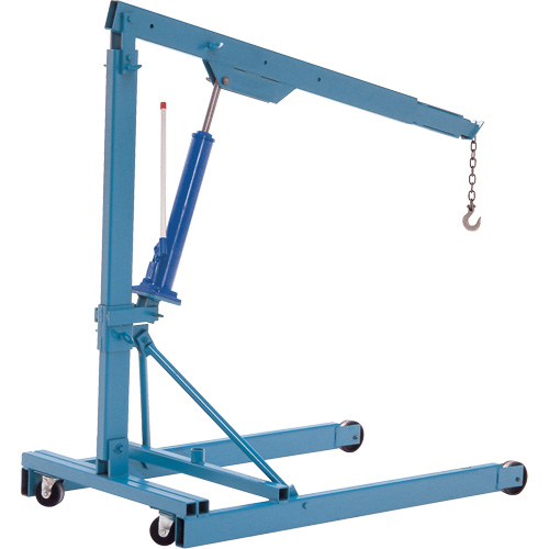 Portable Floor Cranes, 8' Lift, 2000 lbs. (1 tons), 82-1/2" Arm, 69-1/4" H PB Rental Co. Ltd.