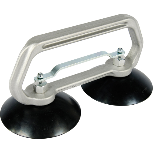Appareils &agrave; ventouses - Ventouse double industrielle, 75 lb Capacit&eacute;, 5", Barre &agrave; tirer, 10" Longueur de la manche PB Rental Co. Ltd.