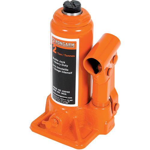 302A Cric-bouteille, 2 tonnes, Hydraulique &agrave; main, 12-1/2" Hauteur &eacute;lev&eacute;e PB Rental Co. Ltd.