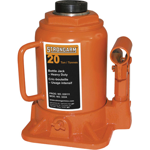 322A Cric-bouteille, 20 tonne(s), 14-3/4" Hauteur &eacute;lev&eacute;e PB Rental Co. Ltd.