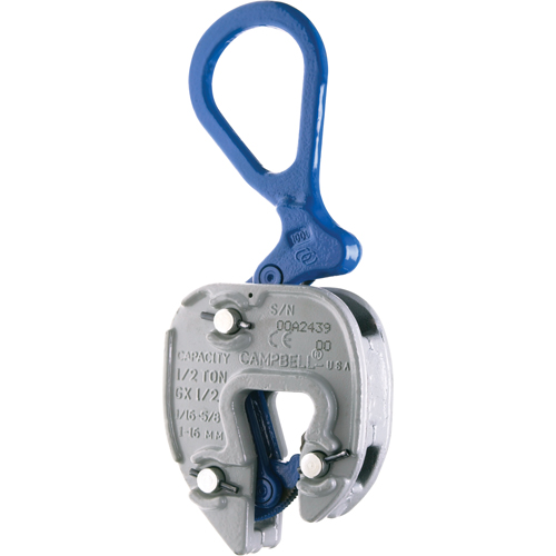 Brides de levage GX, 2000 lb (1 tonne), Ouverture de la m&acirc;choire de 1/16" - 3/4" PB Rental Co. Ltd.