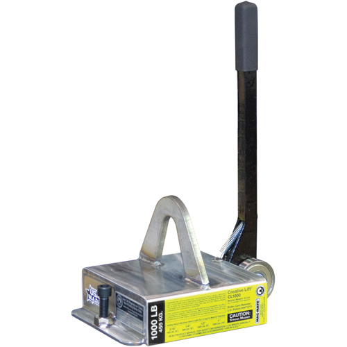 Creative Lift&reg; Magnets, 1000 lbs. (0.5 tons) Holding Cap., 10-3/4" L x 7-1/4" W x 6-3/4" H PB Rental Co. Ltd.
