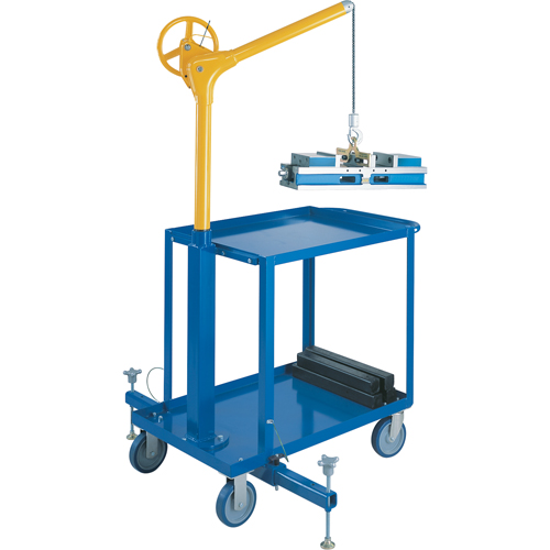 Tall Industrial Lifting Device with Mobile Cart, 500 lbs. (0.25 tons) Capacity PB Rental Co. Ltd.