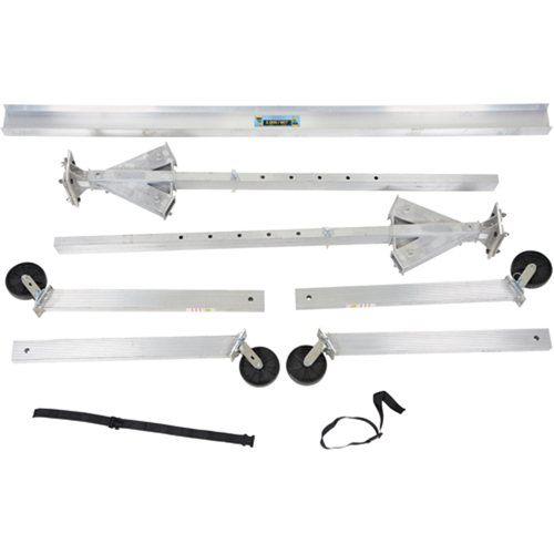 Grue mobile ajustable en aluminium, 12' lo, Capacit&eacute; 2000 lb (1 tonne) PB Rental Co. Ltd.