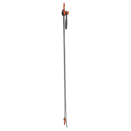Mini Lever Hoist, 10' Lift, 1000 lbs. (0.5 tons) Capacity, Steel Chain PB Rental Co. Ltd.