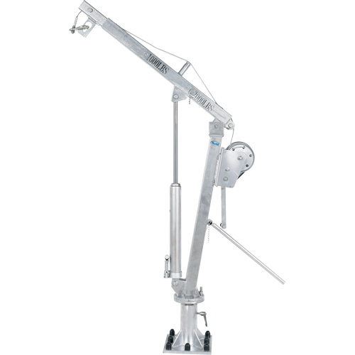 Winch Operated Truck Jib Crane, 1000 lbs. (0.5 tons) Capacity, 97" Max. Clearance PB Rental Co. Ltd.