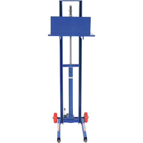 Gerbeur hydraulique &agrave; plateforme, M&eacute;canisme Pompe au pied, Capacit&eacute; de 400 lb, Levage max de 51-1/8" PB Rental Co. Ltd.