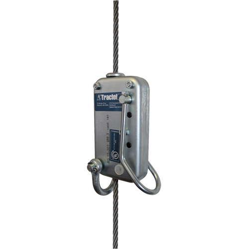 Dispositif de s&eacute;curit&eacute; sur c&acirc;ble d'acier Blocstop BS 15.301 PB Rental Co. Ltd.