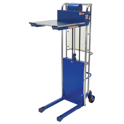 Hefti-Lift Load Stacker, Foot Pump Operated, 880 lbs. Capacity, 59" Max Lift PB Rental Co. Ltd.