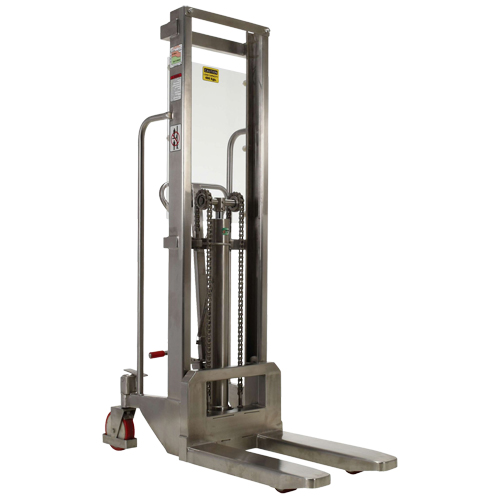 Hefti-Lift Load Stacker, Foot Pump Operated, 880 lbs. Capacity, 59" Max Lift PB Rental Co. Ltd.