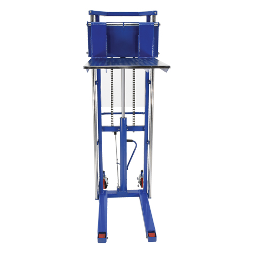 Hefti-Lift Load Stacker, Foot Pump Operated, 1500 lbs. Capacity, 63" Max Lift PB Rental Co. Ltd.