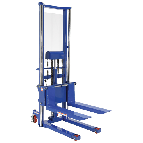 Hefti-Lift Load Stacker, Foot Pump Operated, 1500 lbs. Capacity, 63" Max Lift PB Rental Co. Ltd.