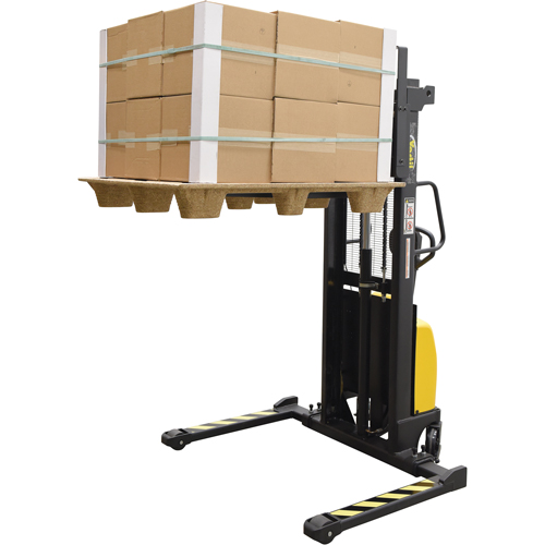 Fork Lift Stacker, Electric Operated, 2000 lbs. Capacity, 63" Max Lift PB Rental Co. Ltd.