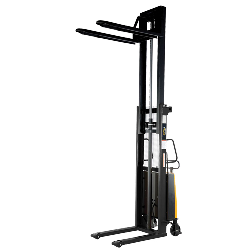 Fork Lift Stacker, Electric Operated, 2000 lbs. Capacity, 63" Max Lift PB Rental Co. Ltd.
