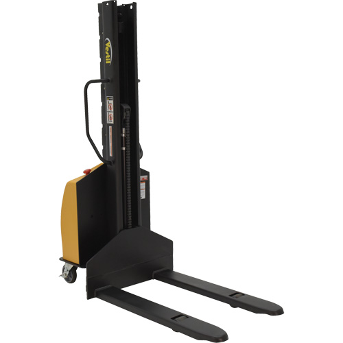 Gerbeur motoris&eacute; avec m&acirc;t &eacute;troit, Fonctionnement &eacute;lectrique, Capacit&eacute; 1000 lb, Lev&eacute;e max 63" PB Rental Co. Ltd.