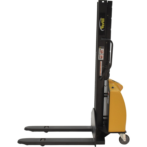 Gerbeur motoris&eacute; avec m&acirc;t &eacute;troit, Fonctionnement &eacute;lectrique, Capacit&eacute; 1000 lb, Lev&eacute;e max 63" PB Rental Co. Ltd.