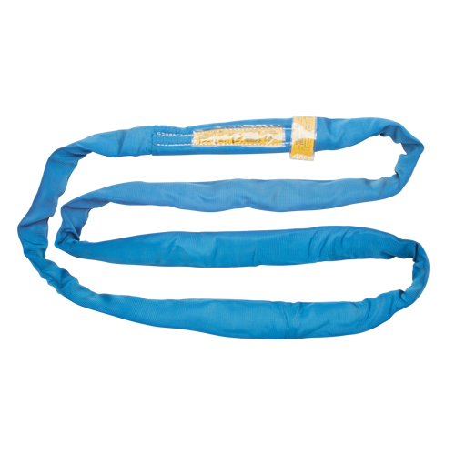 Polyester Round Sling, Blue, 4" W x 6' L, 23000 lbs. Vertical Load PB Rental Co. Ltd.