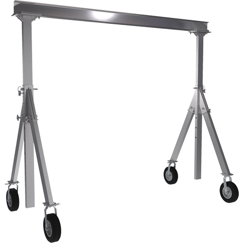 Grue-portique ajustable en aluminium, 10' lo, Capacit&eacute; 1500 lb (0,75 tonne) PB Rental Co. Ltd.