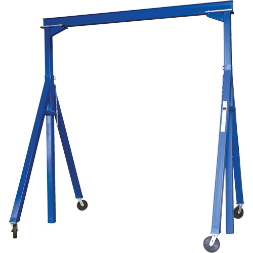 Adjustable Height Gantry Crane, 15' L, 6000 lbs. (3 tons) Capacity PB Rental Co. Ltd.