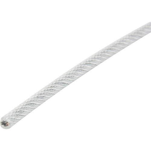 Wire Rope, 1000' (304.8 m) x 1/8", 2000 lbs. (1 tons), Galvanized PB Rental Co. Ltd.