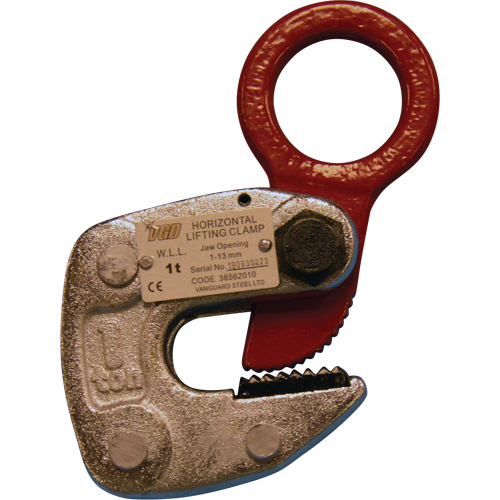 VQHPC Horizontal Lifting Clamp, 2000 lbs. (1 tons) Limit, 1/32" - 1/2" Jaw PB Rental Co. Ltd.