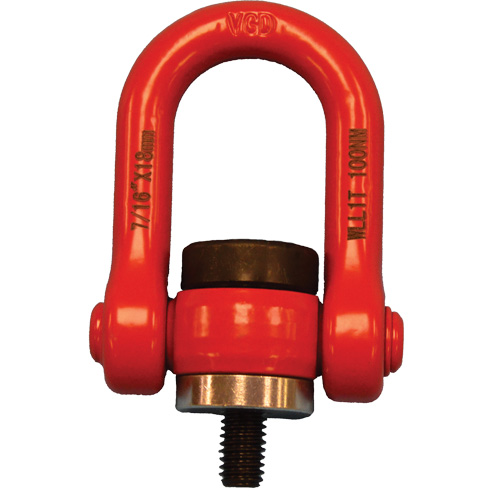 VQ Swivel Hoist Lifting Ring, M8, 12 mm Thread Length, Alloy Steel PB Rental Co. Ltd.