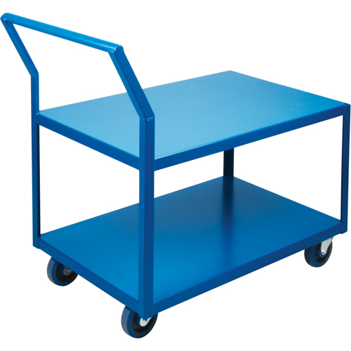 Chariots Surbaiss&eacute;s Robustes, 2 niveaux, 18" la x 30" p x 40" h, 1200 lb Cap PB Rental Co. Ltd.