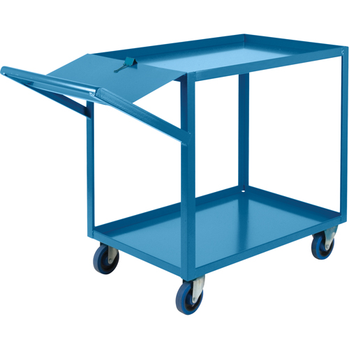 Order Picking Carts, 36" H x 24" W x 64" D, 2 Shelves, 1200 lbs. Capacity PB Rental Co. Ltd.