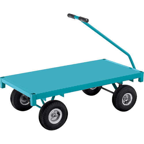 Chariots &agrave; plateforme - Chariots wagon ergonomiques &agrave; plateforme, 24" la x 48" la x Capacit&eacute; 1000 lb PB Rental Co. Ltd.
