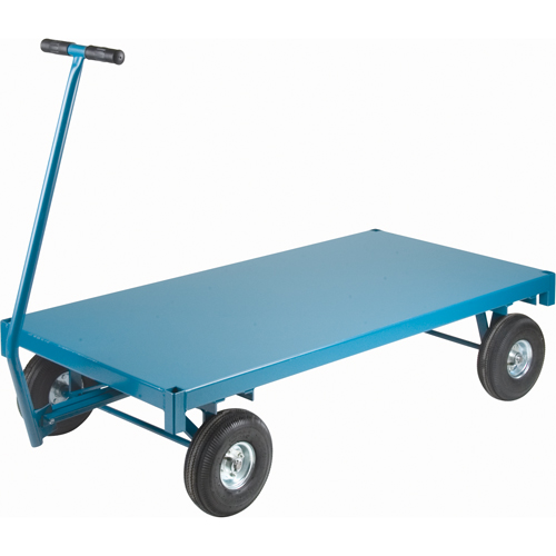 Chariots &agrave; plateforme - Chariots wagon ergonomiques &agrave; plateforme, 30" la x 60" la x Capacit&eacute; 1000 lb PB Rental Co. Ltd.
